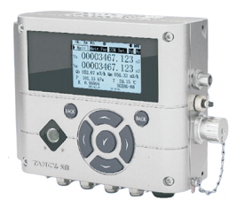 Gas volume corrector designed to measure volume energy and flow gas.